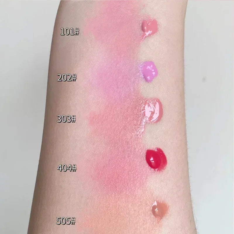 Monochrome Liquid  Lightweight Color Rendering Natural Brighten Matte Rouge Blush Waterproof Facial Contouring Cosmetics