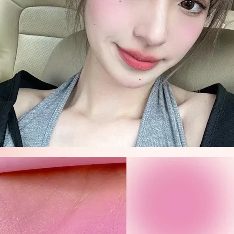 Monochrome Liquid  Lightweight Color Rendering Natural Brighten Matte Rouge Blush Waterproof Facial Contouring Cosmetics