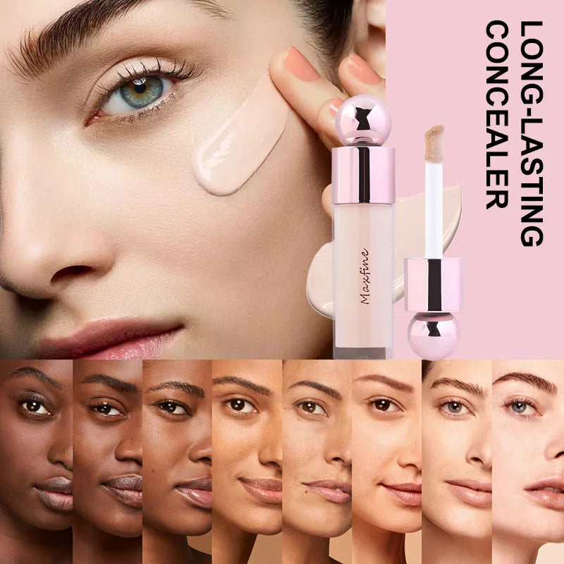 5.5G Smooth Liquid Concealer Cream Long Lasting and Waterproof Foundation Moisturizing Makeup Base Full Coverage Face Make Up