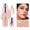 5.5G Smooth Liquid Concealer Cream Long Lasting and Waterproof Foundation Moisturizing Makeup Base Full Coverage Face Make Up