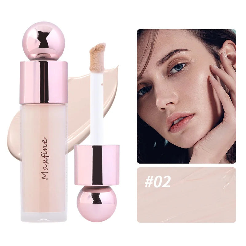 5.5G Smooth Liquid Concealer Cream Long Lasting and Waterproof Foundation Moisturizing Makeup Base Full Coverage Face Make Up