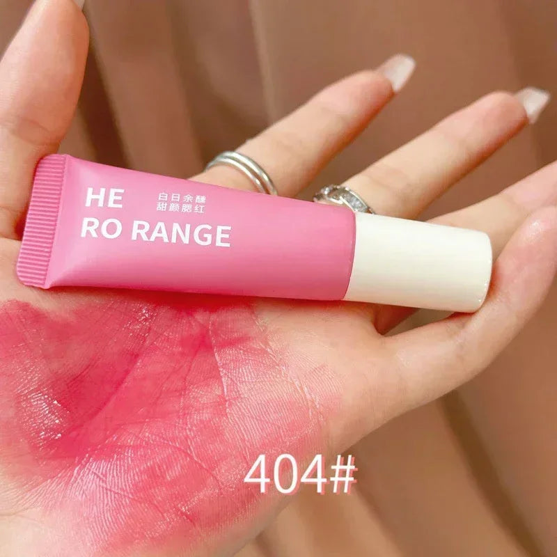 Monochrome Liquid  Lightweight Color Rendering Natural Brighten Matte Rouge Blush Waterproof Facial Contouring Cosmetics